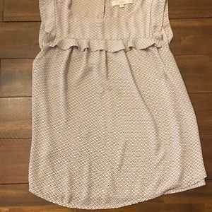 Women’s LOFT blouse.   Light pink.  Size Small.